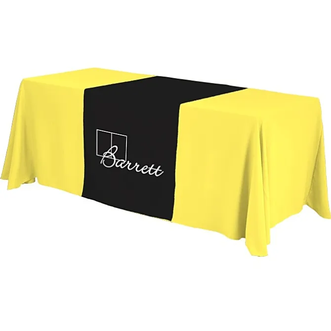 Serged 6-foot Closed-Back Table Throw and Runner Kit