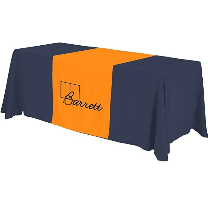 Serged 6-foot Closed-Back Table Throw and Runner Kit