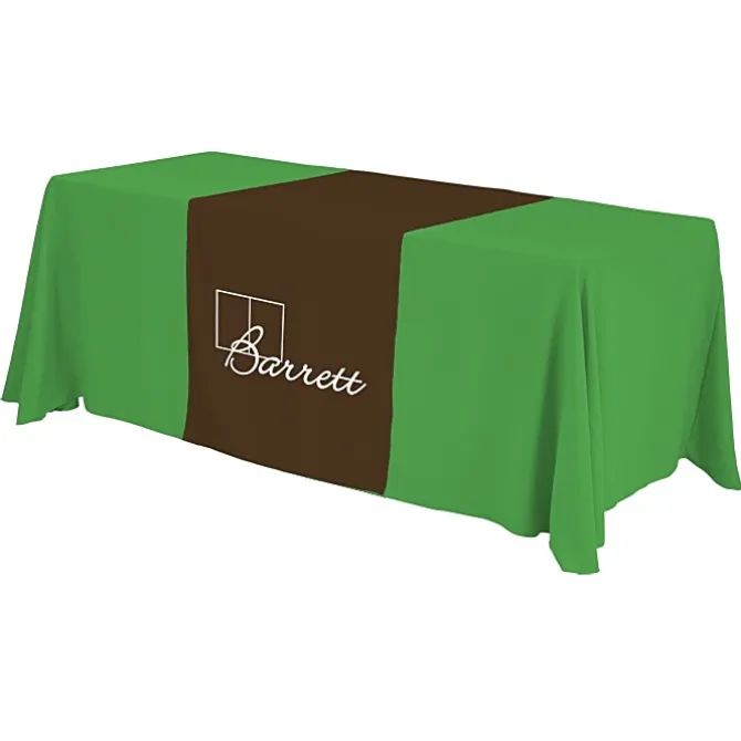Serged 6-foot Closed-Back Table Throw and Runner Kit