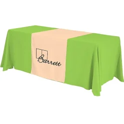 Serged 6-foot Closed-Back Table Throw and Runner Kit