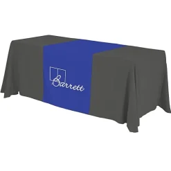 Serged 6-foot Closed-Back Table Throw and Runner Kit