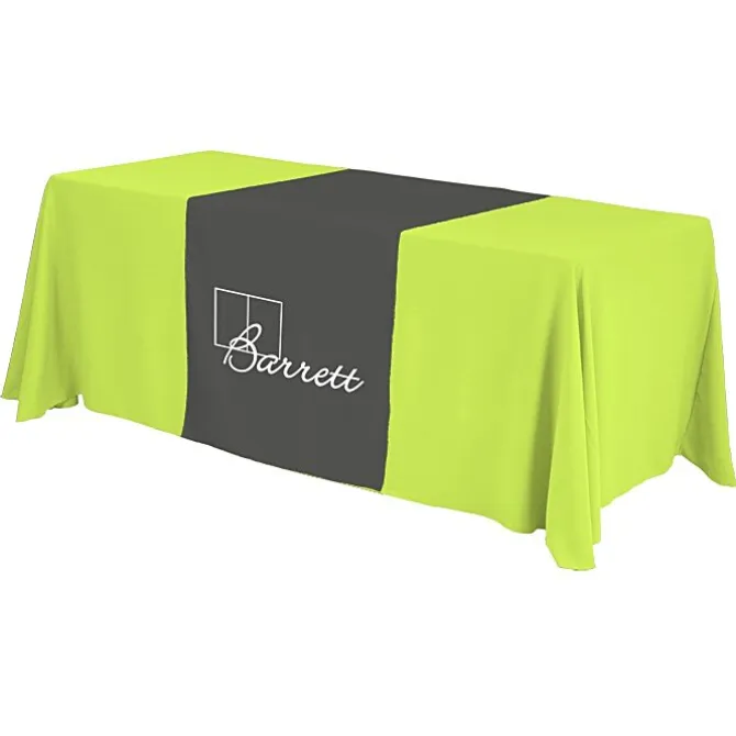 Serged 6-foot Closed-Back Table Throw and Runner Kit