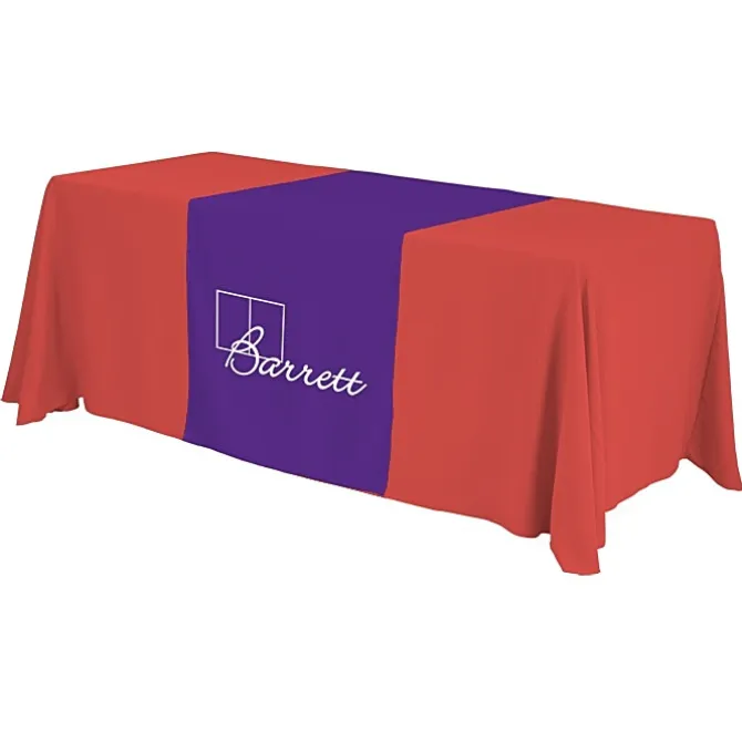 Serged 6-foot Closed-Back Table Throw and Runner Kit