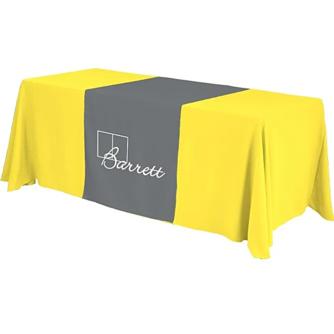 Serged 6-foot Closed-Back Table Throw and Runner Kit