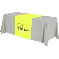Serged 6-foot Closed-Back Table Throw and Runner Kit