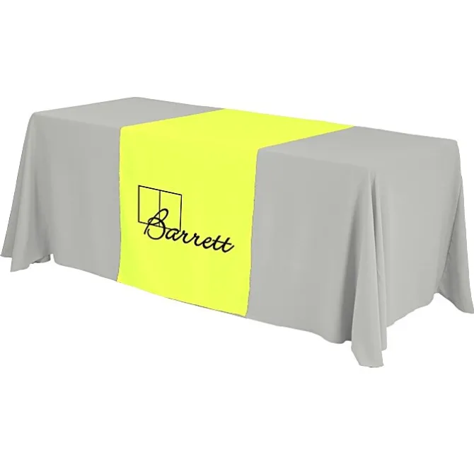 Serged 6-foot Closed-Back Table Throw and Runner Kit