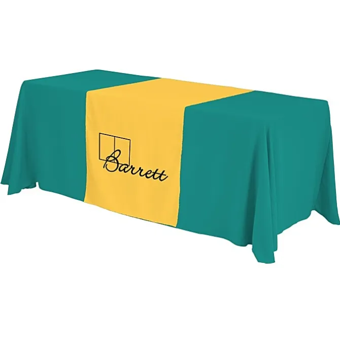 Serged 6-foot Closed-Back Table Throw and Runner Kit