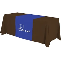 Serged 6-foot Closed-Back Table Throw and Runner Kit