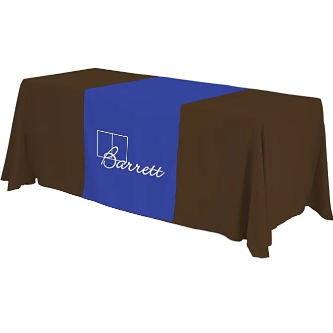 Serged 6-foot Closed-Back Table Throw and Runner Kit