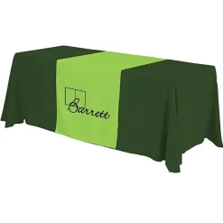 Serged 6-foot Closed-Back Table Throw and Runner Kit