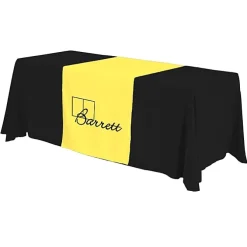 Serged 6-foot Closed-Back Table Throw and Runner Kit