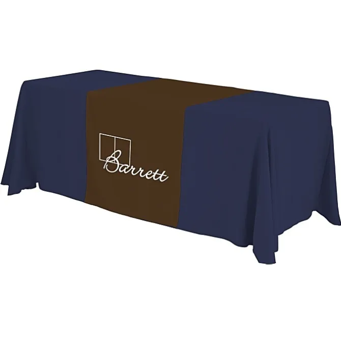 Serged 6-foot Closed-Back Table Throw and Runner Kit