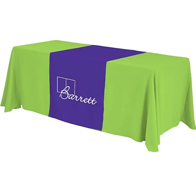 Serged 6-foot Closed-Back Table Throw and Runner Kit