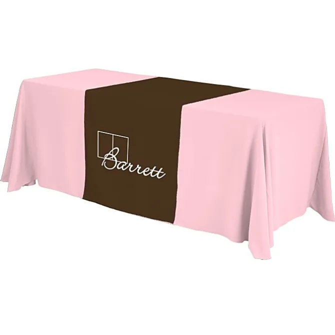 Serged 6-foot Closed-Back Table Throw and Runner Kit