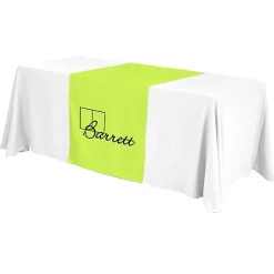 Serged 6-foot Closed-Back Table Throw and Runner Kit