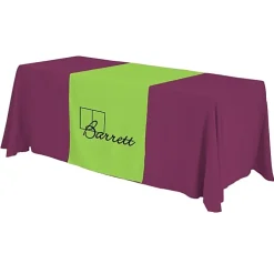 Serged 6-foot Closed-Back Table Throw and Runner Kit