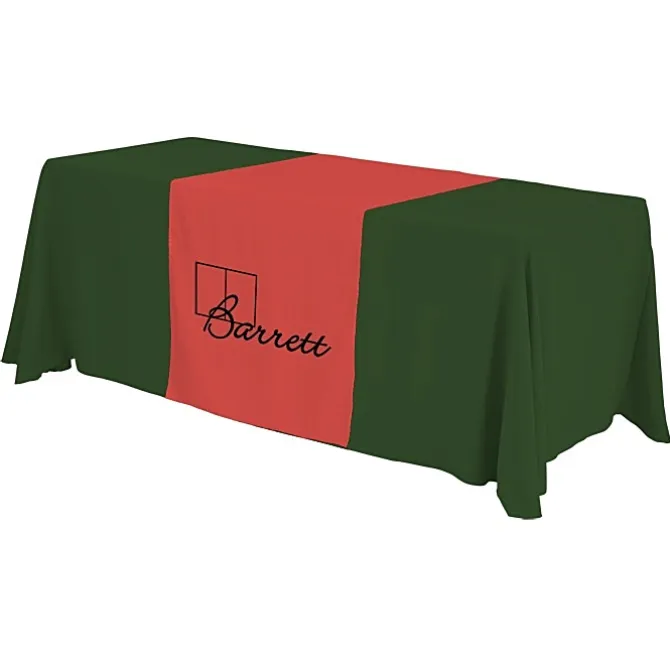 Serged 6-foot Closed-Back Table Throw and Runner Kit
