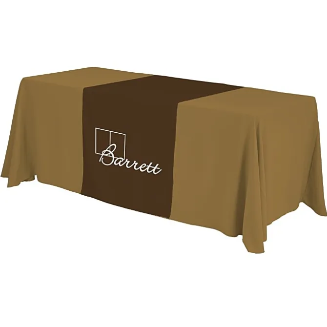 Serged 6-foot Closed-Back Table Throw and Runner Kit