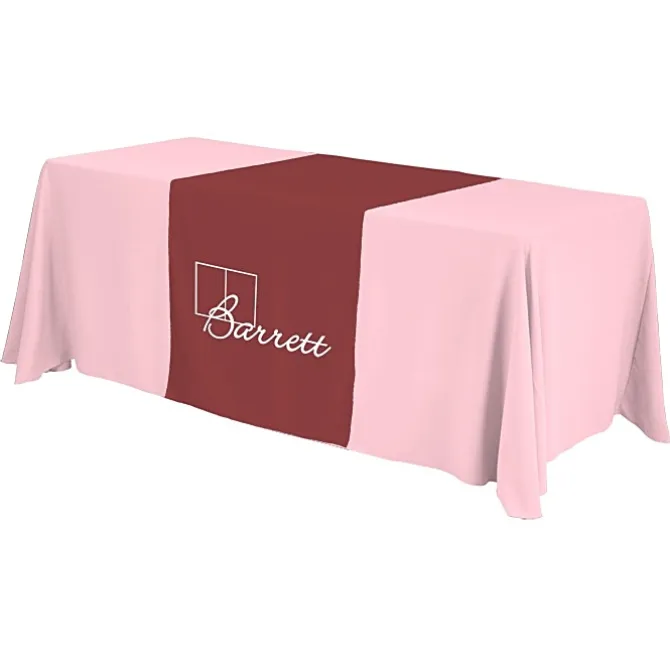 Serged 6-foot Closed-Back Table Throw and Runner Kit