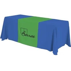 Serged 6-foot Closed-Back Table Throw and Runner Kit