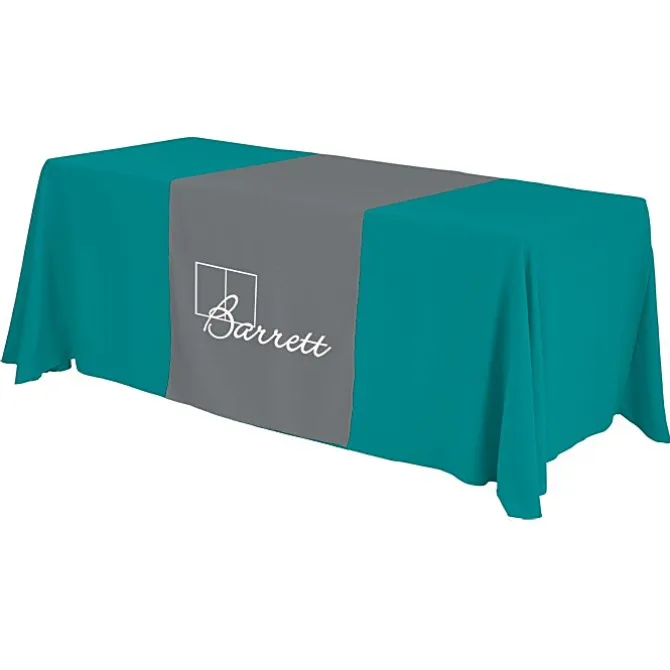 Serged 6-foot Closed-Back Table Throw and Runner Kit