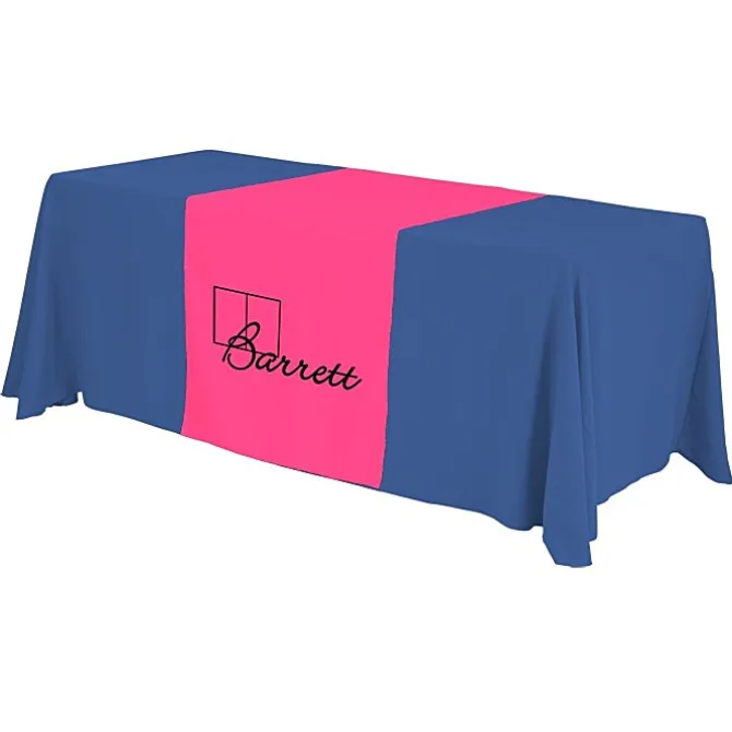 Serged 6-foot Closed-Back Table Throw and Runner Kit