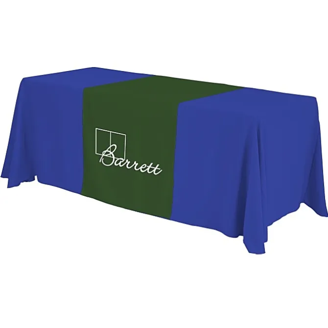 Serged 6-foot Closed-Back Table Throw and Runner Kit