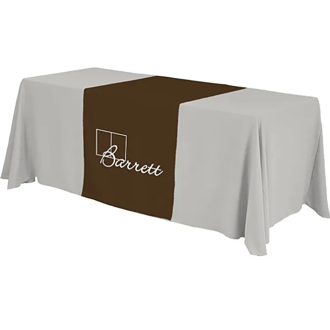 Serged 6-foot Closed-Back Table Throw and Runner Kit