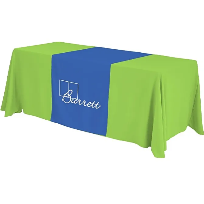 Serged 6-foot Closed-Back Table Throw and Runner Kit