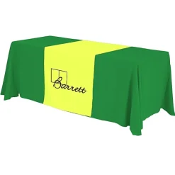 Serged 6-foot Closed-Back Table Throw and Runner Kit