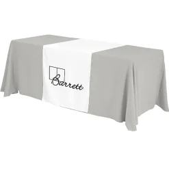 Serged 6-foot Closed-Back Table Throw and Runner Kit