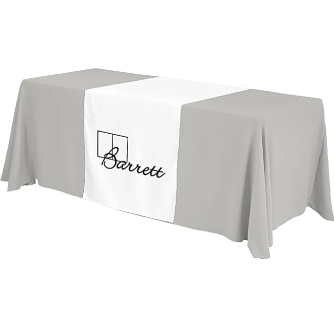 Serged 6-foot Closed-Back Table Throw and Runner Kit