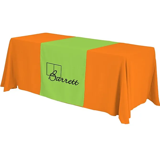 Serged 6-foot Closed-Back Table Throw and Runner Kit