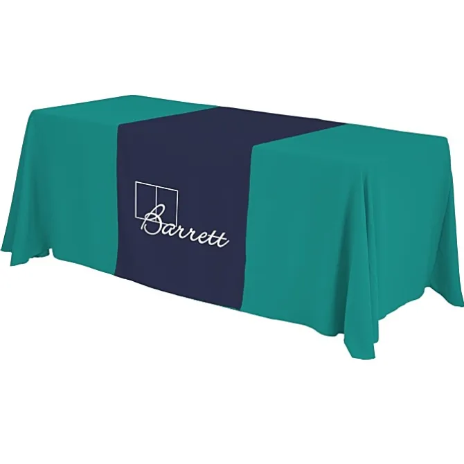 Serged 6-foot Closed-Back Table Throw and Runner Kit