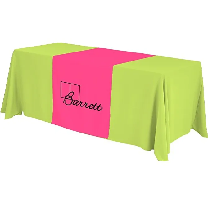 Serged 6-foot Closed-Back Table Throw and Runner Kit