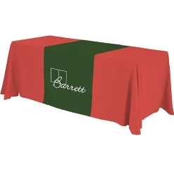 Serged 6-foot Closed-Back Table Throw and Runner Kit