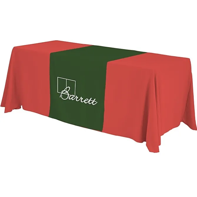 Serged 6-foot Closed-Back Table Throw and Runner Kit