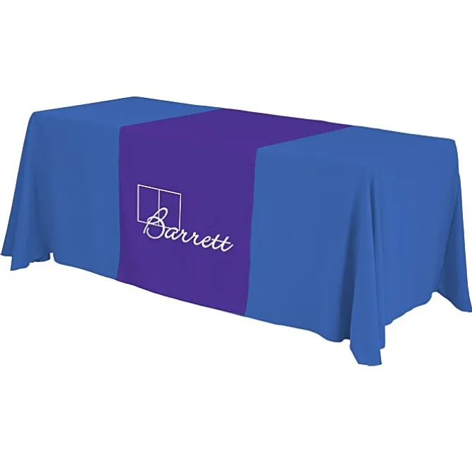 Serged 6-foot Closed-Back Table Throw and Runner Kit