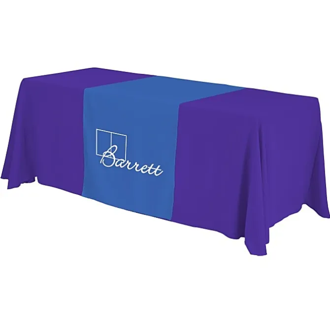 Serged 6-foot Closed-Back Table Throw and Runner Kit