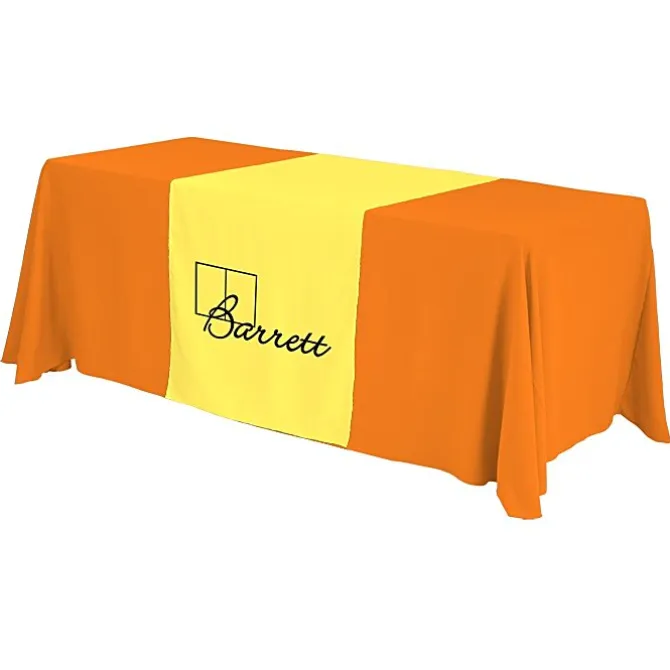 Serged 6-foot Closed-Back Table Throw and Runner Kit