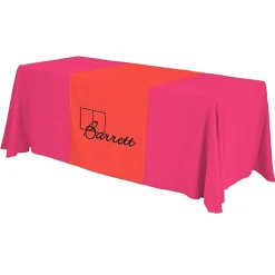 Serged 6-foot Closed-Back Table Throw and Runner Kit