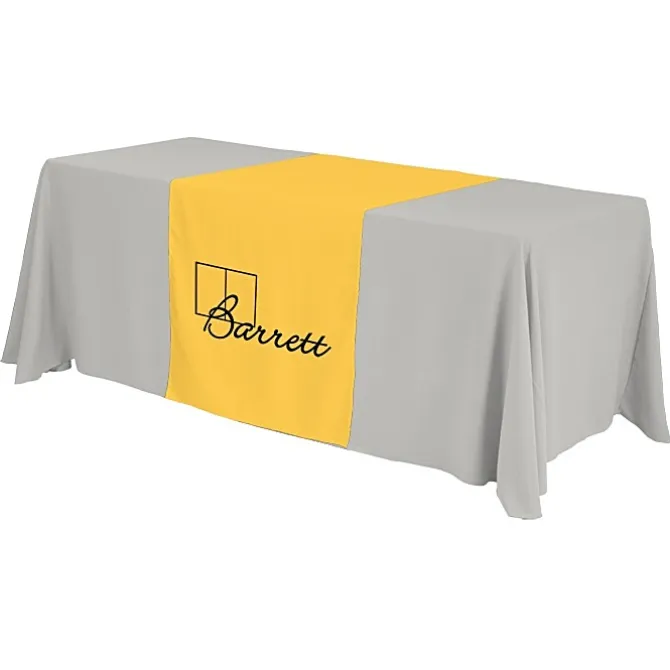Serged 6-foot Closed-Back Table Throw and Runner Kit