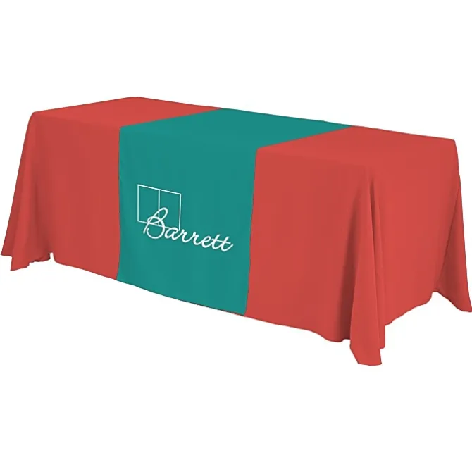 Serged 6-foot Closed-Back Table Throw and Runner Kit