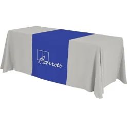 Serged 6-foot Closed-Back Table Throw and Runner Kit