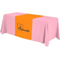 Serged 6-foot Closed-Back Table Throw and Runner Kit