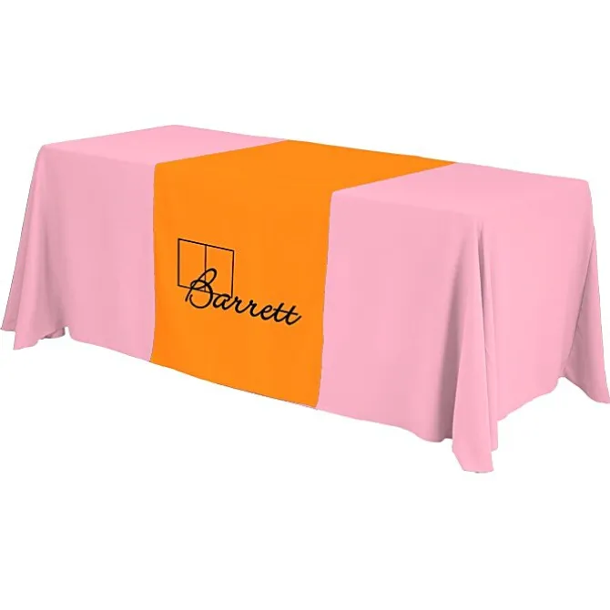 Serged 6-foot Closed-Back Table Throw and Runner Kit