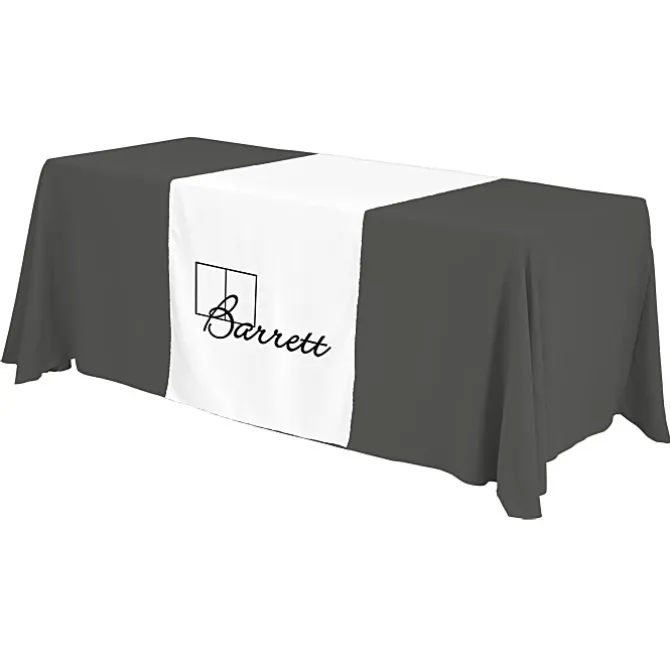 Serged 6-foot Closed-Back Table Throw and Runner Kit