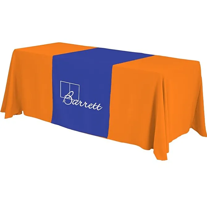 Serged 6-foot Closed-Back Table Throw and Runner Kit