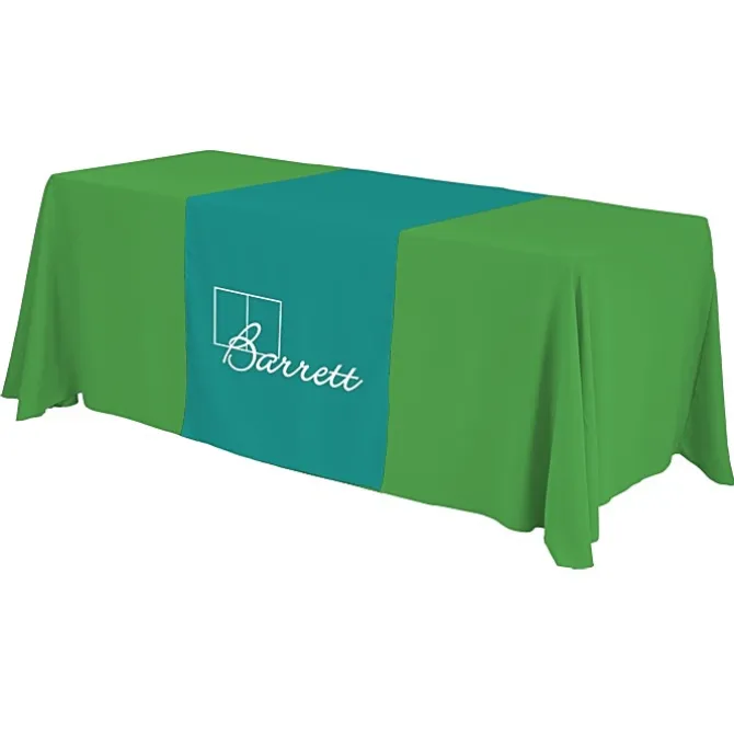 Serged 6-foot Closed-Back Table Throw and Runner Kit