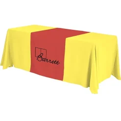 Serged 6-foot Closed-Back Table Throw and Runner Kit